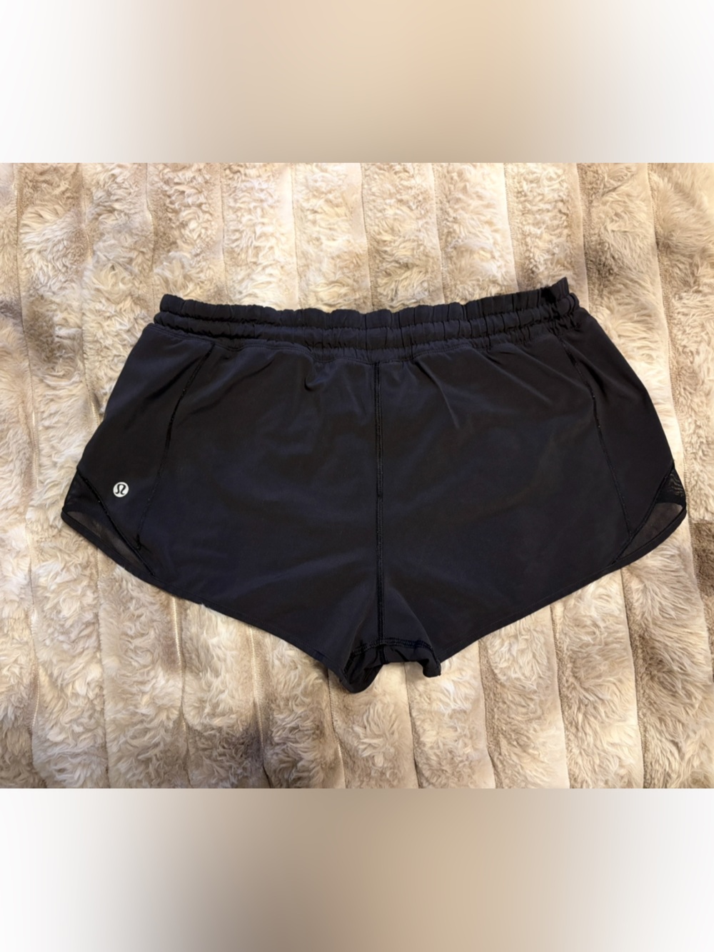 lululemon athletica black women's athletic shorts